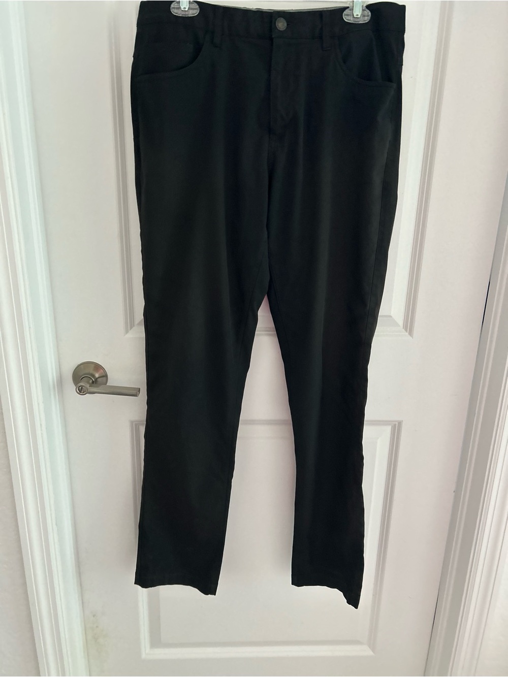 Puma Men's Black Stretch Straight Pants 32/34